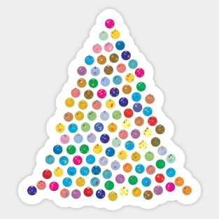 Bauble Christmas Tree Sticker